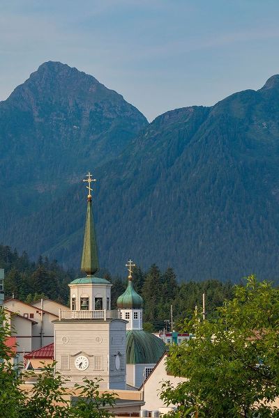 Alaska-Sitka St Michaels Russian Orthodox Cathedral in town